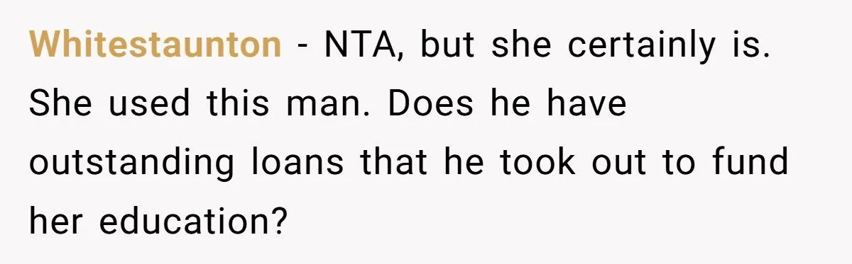 Teacher Calls Out Lawyer Friend For Dumping Supportive Boyfriend Over Classist ‘Real Man’ Claim
