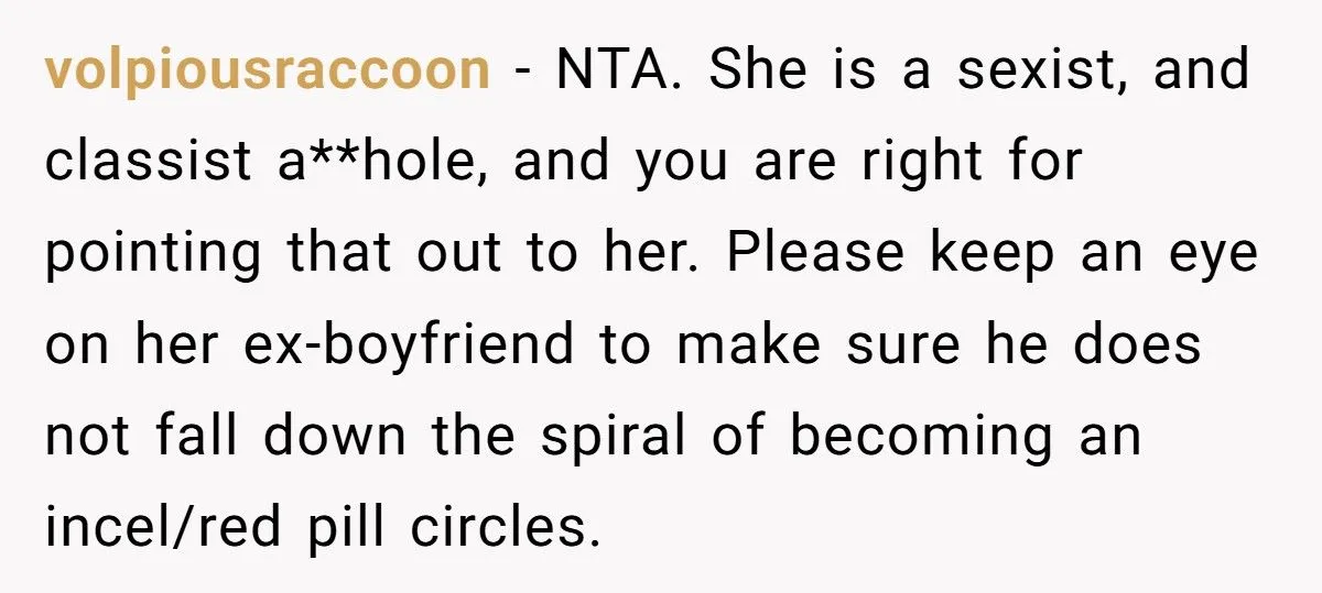 Teacher Calls Out Lawyer Friend For Dumping Supportive Boyfriend Over Classist ‘Real Man’ Claim