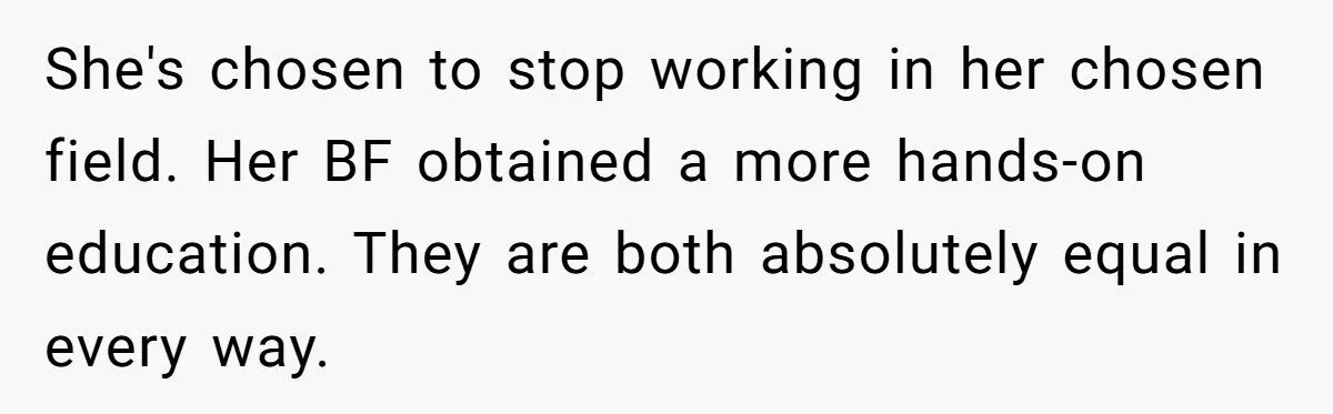 Teacher Calls Out Lawyer Friend For Dumping Supportive Boyfriend Over Classist ‘Real Man’ Claim