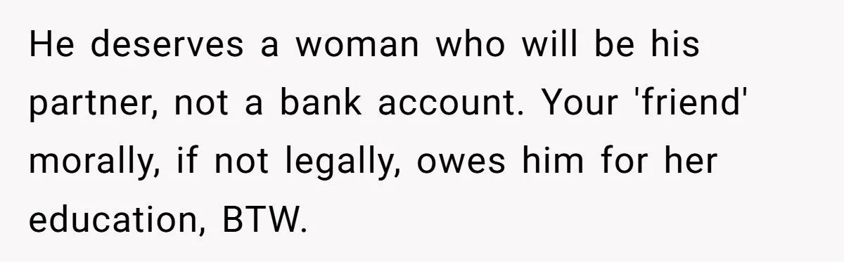 Teacher Calls Out Lawyer Friend For Dumping Supportive Boyfriend Over Classist ‘Real Man’ Claim