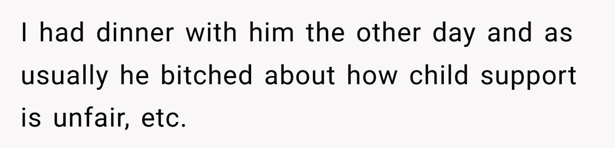 He Called Out His Brother for Complaining About Child Support After a One-Night Pregnancy