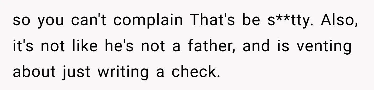 He Called Out His Brother for Complaining About Child Support After a One-Night Pregnancy