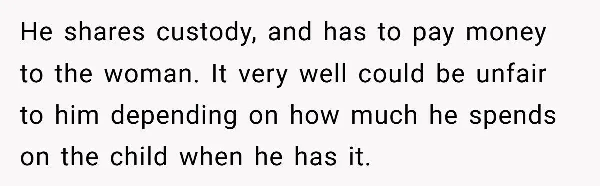 He Called Out His Brother for Complaining About Child Support After a One-Night Pregnancy He Called Out His Brother for Complaining About Child Support After a One-Night Pregnancy