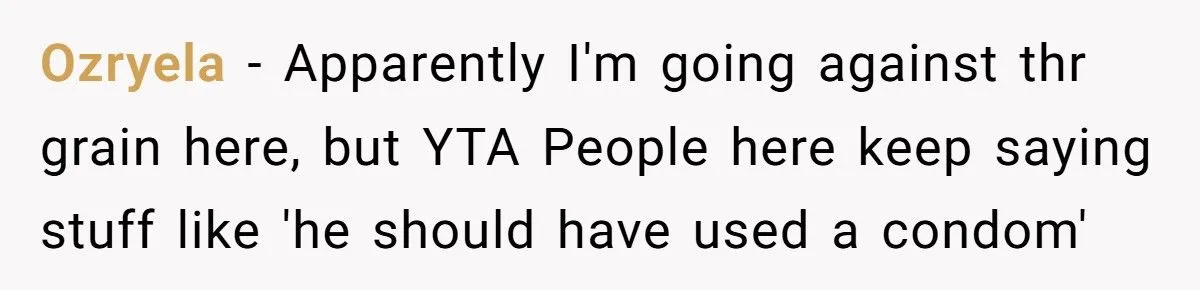 He Called Out His Brother for Complaining About Child Support After a One-Night Pregnancy