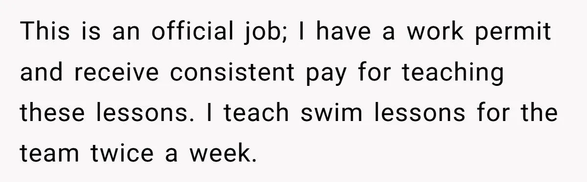 Teen Swimmer Walked Out on a Substitute Coach – What Happened Next Had the Whole Team Talking