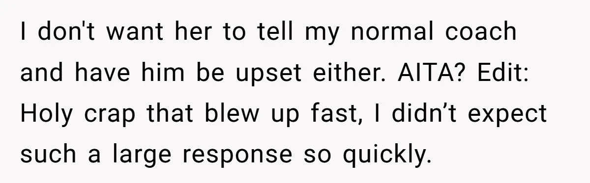 Teen Swimmer Walked Out on a Substitute Coach – What Happened Next Had the Whole Team Talking
