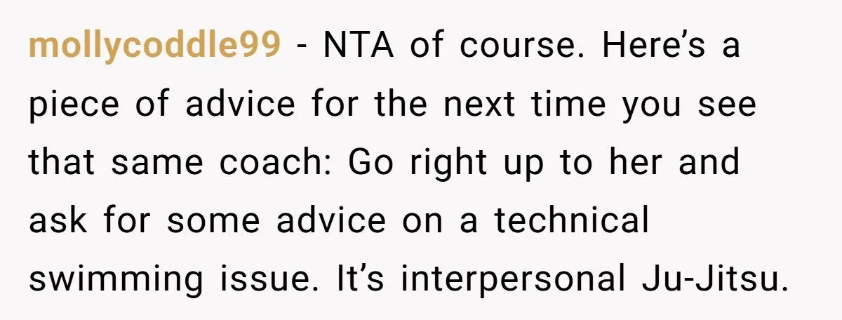 Teen Swimmer Walked Out on a Substitute Coach – What Happened Next Had the Whole Team Talking