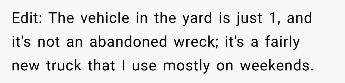 Homeowner Defies HOA Rules, Faces Neighbor Fury Over Woodpile And More