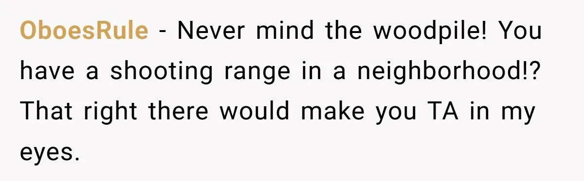 Homeowner Defies HOA Rules, Faces Neighbor Fury Over Woodpile And More