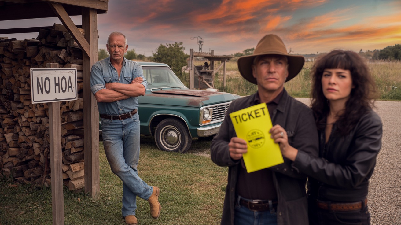 Homeowner Defies HOA Rules, Faces Neighbor Fury Over Woodpile And More