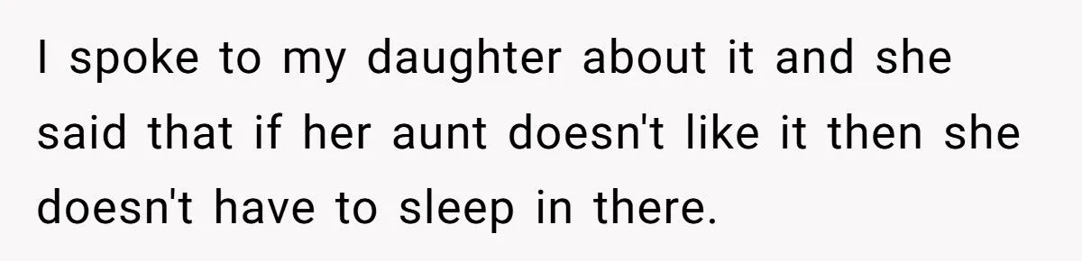 Dad Refuses to Move Daughter Out of Her Room for Pregnant SIL