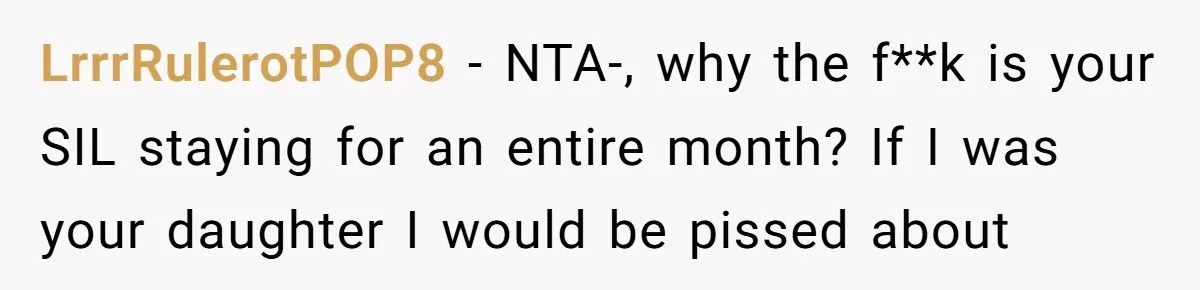 Dad Refuses to Move Daughter Out of Her Room for Pregnant SIL