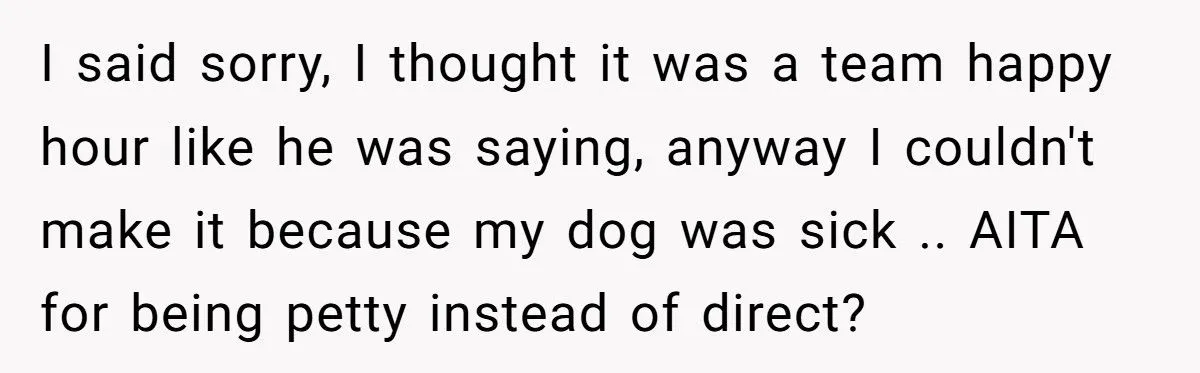 A Woman Turns Her Creepy Coworker’s Fake ‘Group’ Happy Hour into a Full Team Event