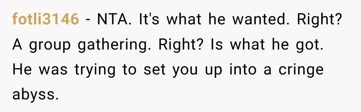 A Woman Turns Her Creepy Coworker’s Fake ‘Group’ Happy Hour into a Full Team Event