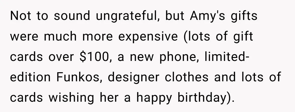 She Forced Her Daughter to Share Birthday Gifts with Her Stepdaughter, and Now Their Home Is Filled with Tension