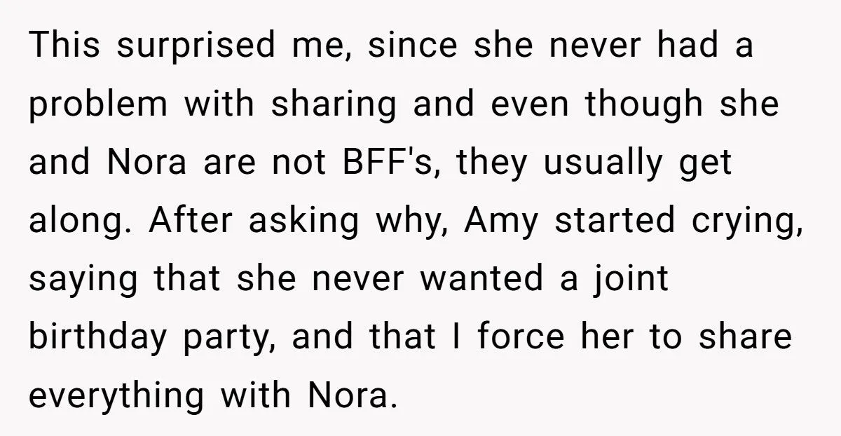 She Forced Her Daughter to Share Birthday Gifts with Her Stepdaughter, and Now Their Home Is Filled with Tension
