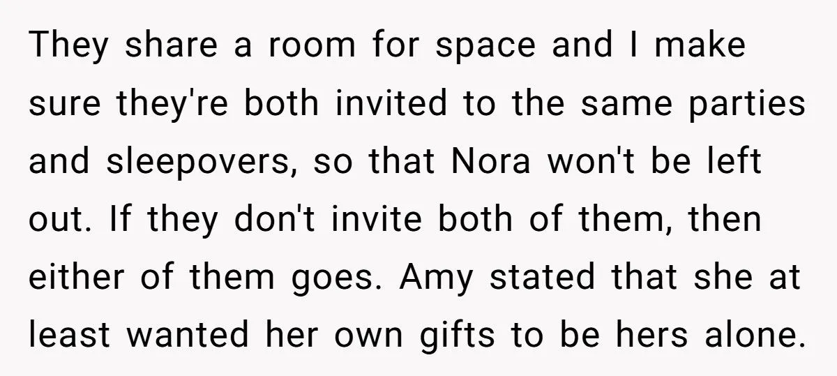 She Forced Her Daughter to Share Birthday Gifts with Her Stepdaughter, and Now Their Home Is Filled with Tension