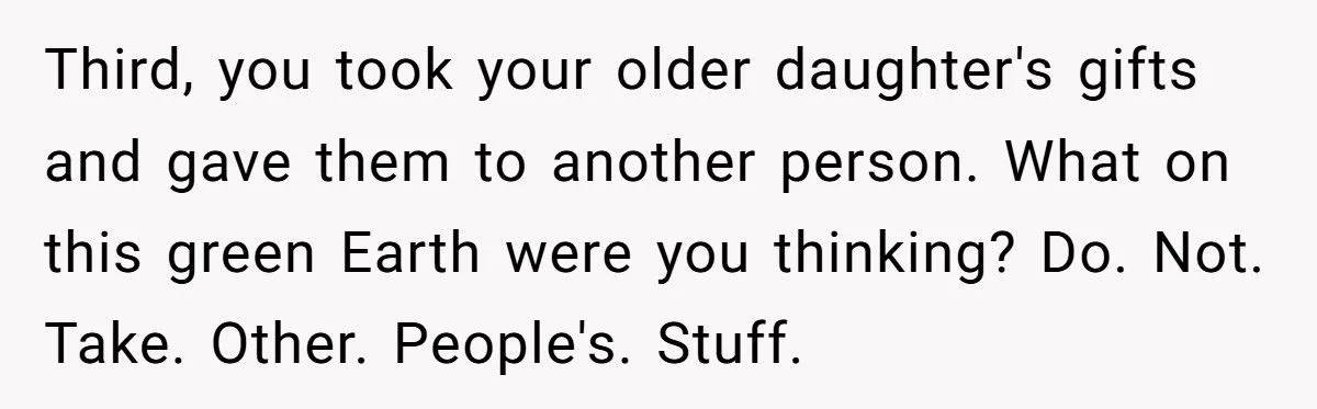 She Forced Her Daughter to Share Birthday Gifts with Her Stepdaughter, and Now Their Home Is Filled with Tension