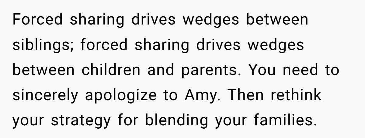 She Forced Her Daughter to Share Birthday Gifts with Her Stepdaughter, and Now Their Home Is Filled with Tension
