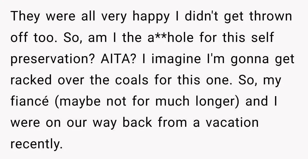 A Man Pretends He’s a Stranger While His Fiancée Gets Dragged Off a Plane Screaming
