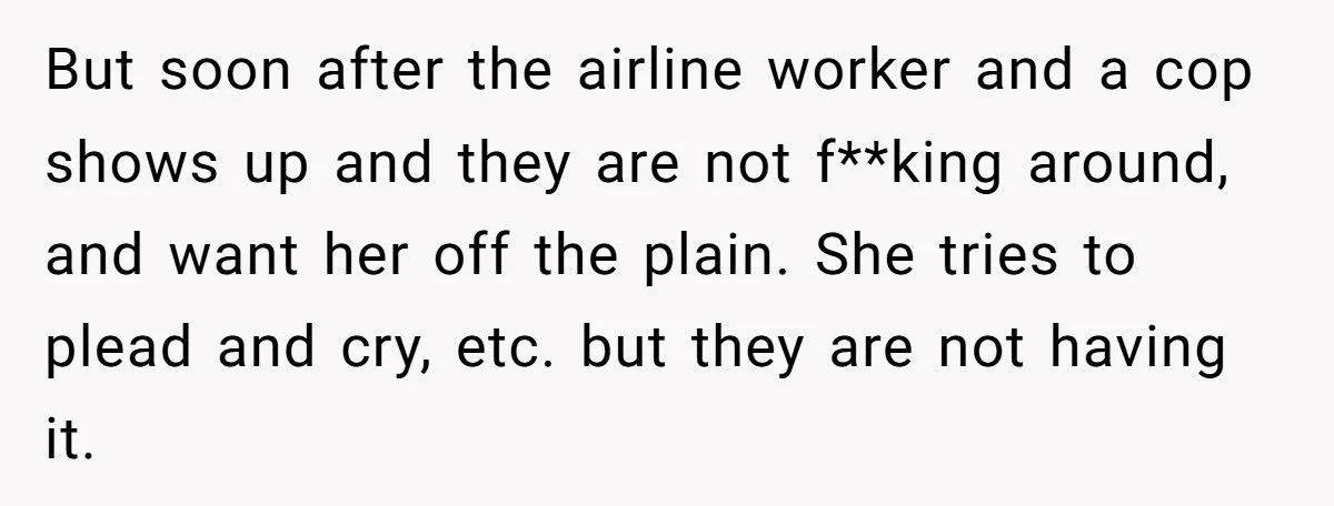 A Man Pretends He’s a Stranger While His Fiancée Gets Dragged Off a Plane Screaming