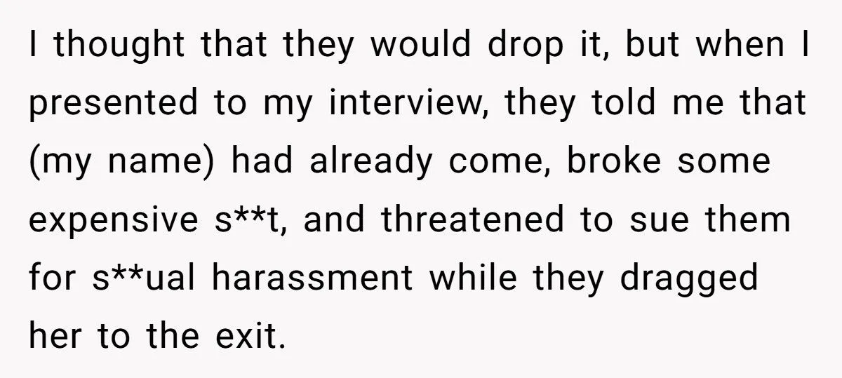 Sister’s Jealousy Turned An Interview Into A Crime Scene