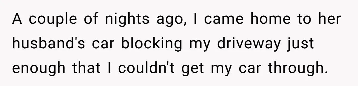 Man Snaps At Neighbor Over Baby Noise Complaints After Towing Car