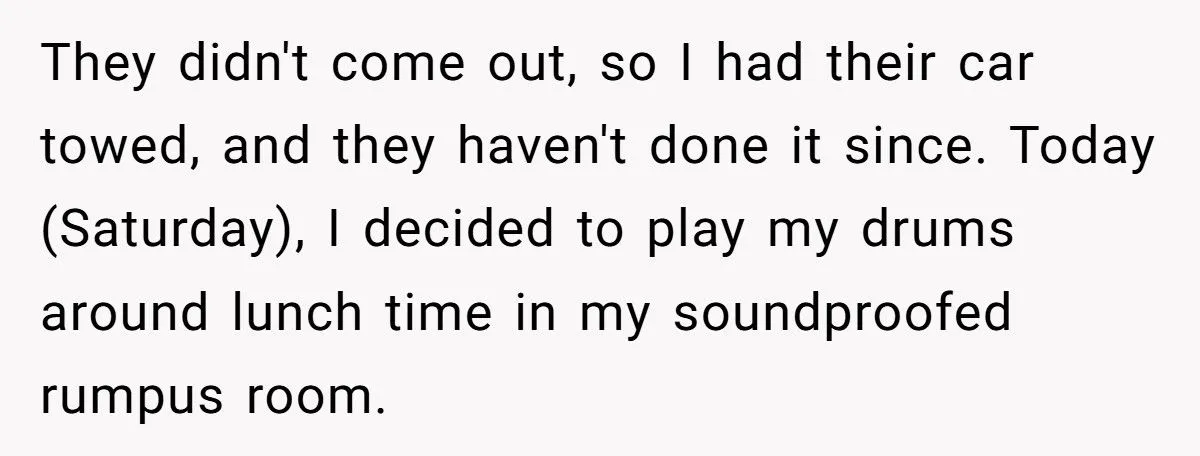 Man Snaps At Neighbor Over Baby Noise Complaints After Towing Car