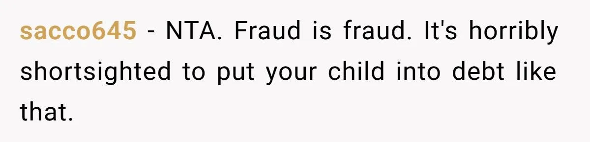 Man’s Heart-Wrenching Dilemma: Reporting Mom For Identity Theft Over $43K Debt