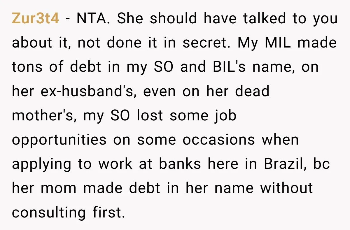 Man’s Heart-Wrenching Dilemma: Reporting Mom For Identity Theft Over $43K Debt