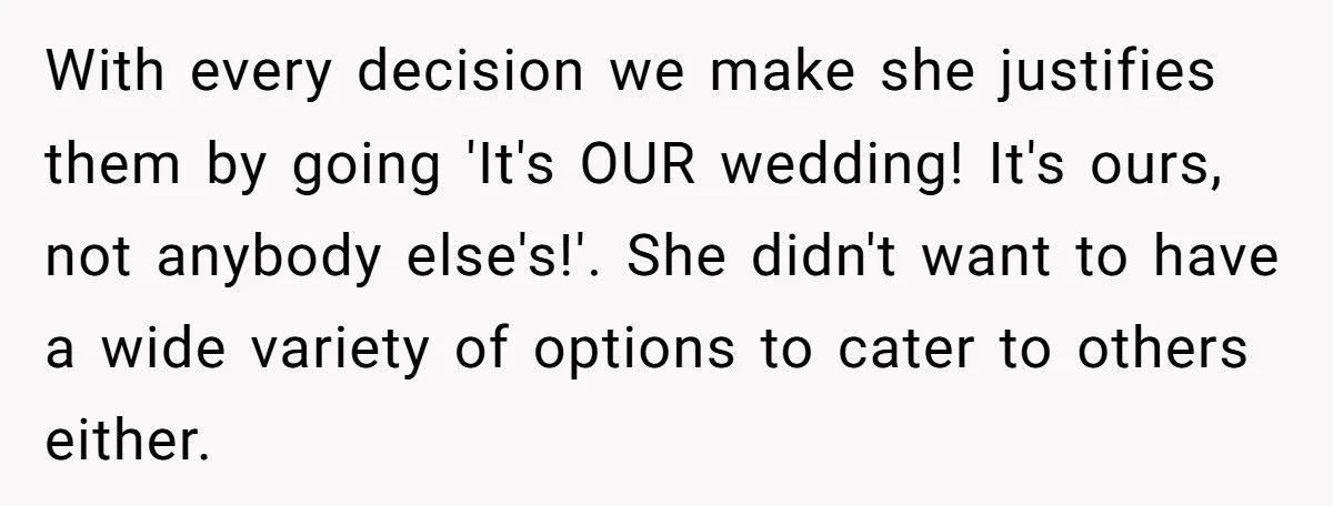 A Couple Wants to Save Money at Wedding by Feeding Guests Snacks - While the Couple Eats a Real Meal