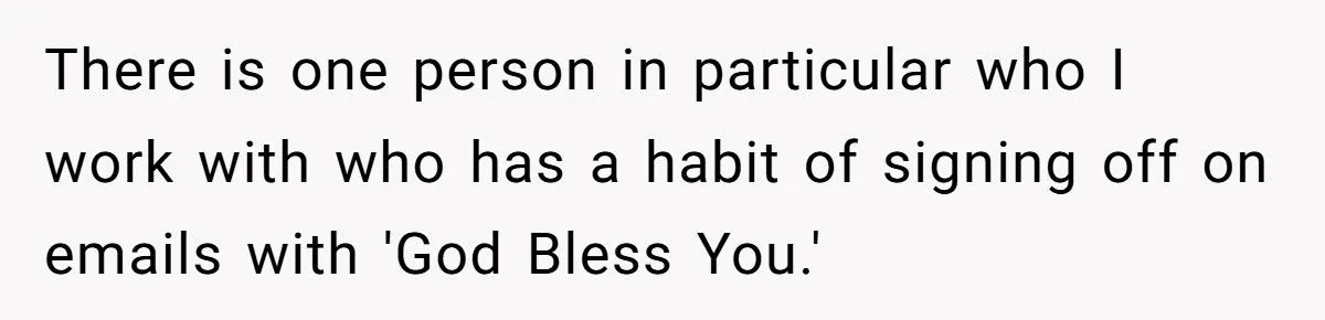 She Fought Back Against a Coworker’s Religious Overreach with “As-Salaam-Alaikum” - AITA?