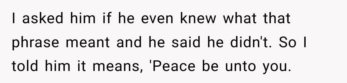 She Fought Back Against a Coworker’s Religious Overreach with “As-Salaam-Alaikum” - AITA?