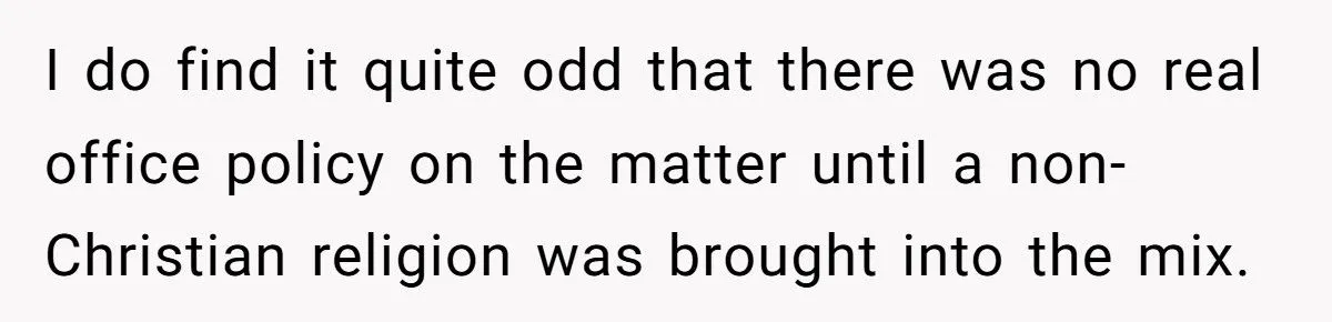 She Fought Back Against a Coworker’s Religious Overreach with “As-Salaam-Alaikum” - AITA?