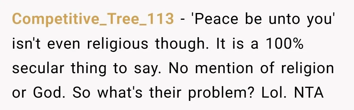 She Fought Back Against a Coworker’s Religious Overreach with “As-Salaam-Alaikum” - AITA?