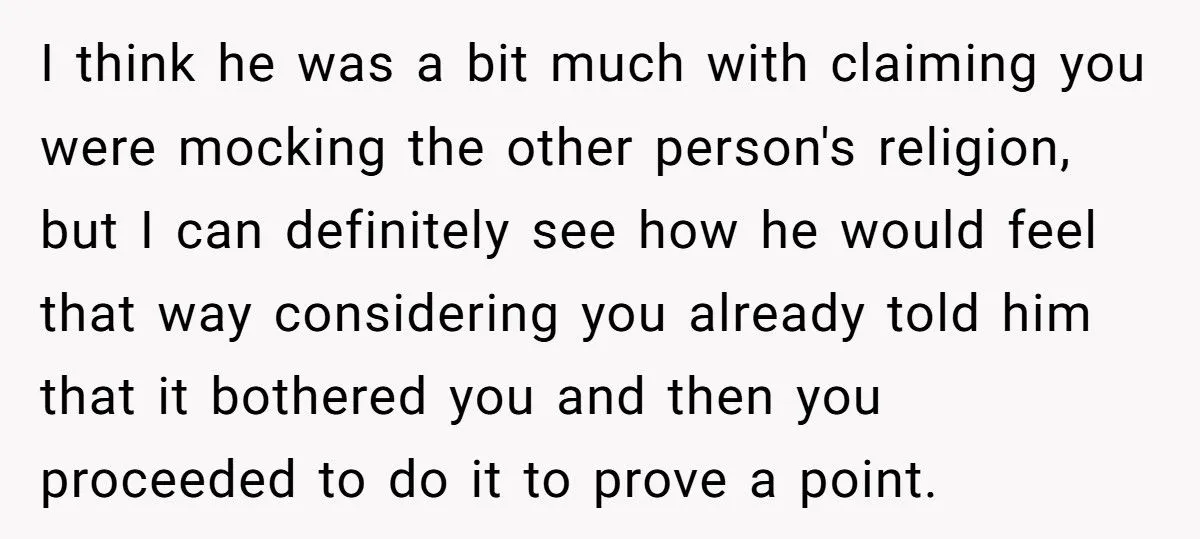She Fought Back Against a Coworker’s Religious Overreach with “As-Salaam-Alaikum” - AITA?