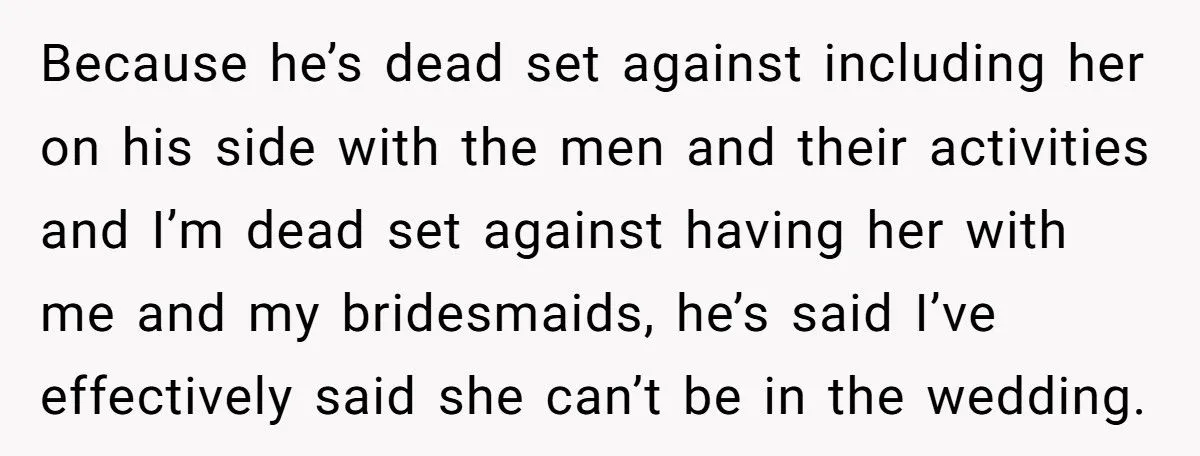 Fiancé Demands His Female Friend Be a Bridesmaid - Bride Shuts It Down