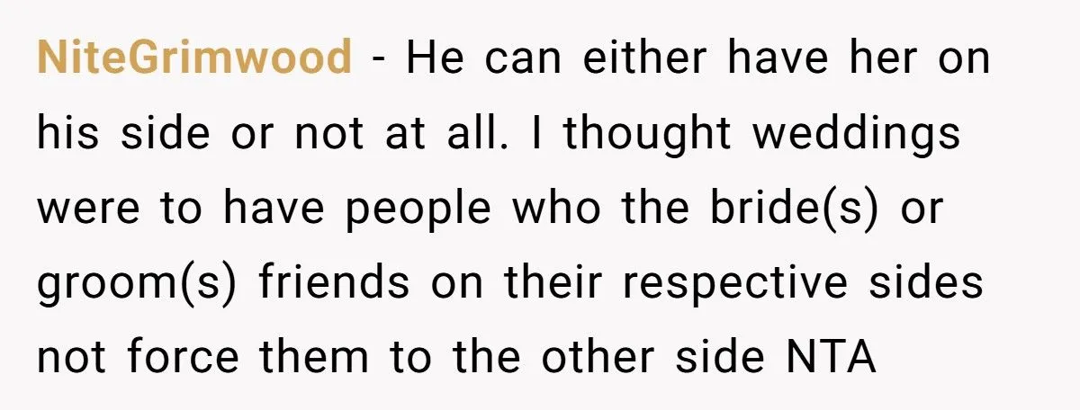 Fiancé Demands His Female Friend Be a Bridesmaid - Bride Shuts It Down