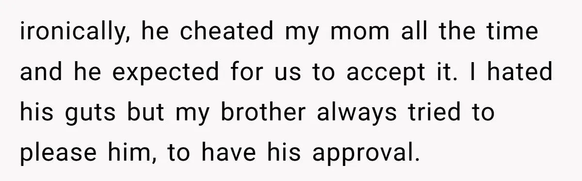 He Tried to Justify His Secret Relationship as ‘Finding Himself’ - His Brother Refused to Excuse the Betrayal