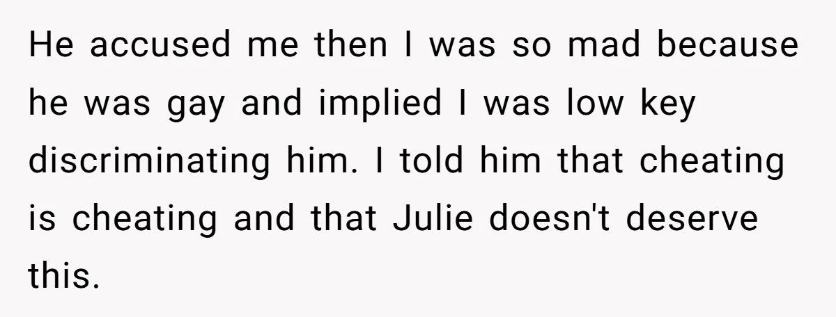 He Tried to Justify His Secret Relationship as ‘Finding Himself’ - His Brother Refused to Excuse the Betrayal