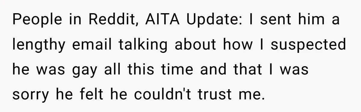 He Tried to Justify His Secret Relationship as ‘Finding Himself’ - His Brother Refused to Excuse the Betrayal