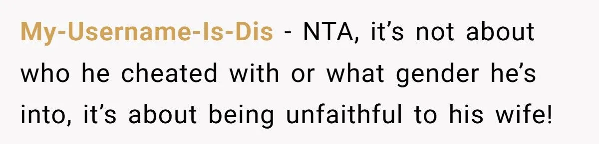 He Tried to Justify His Secret Relationship as ‘Finding Himself’ - His Brother Refused to Excuse the Betrayal