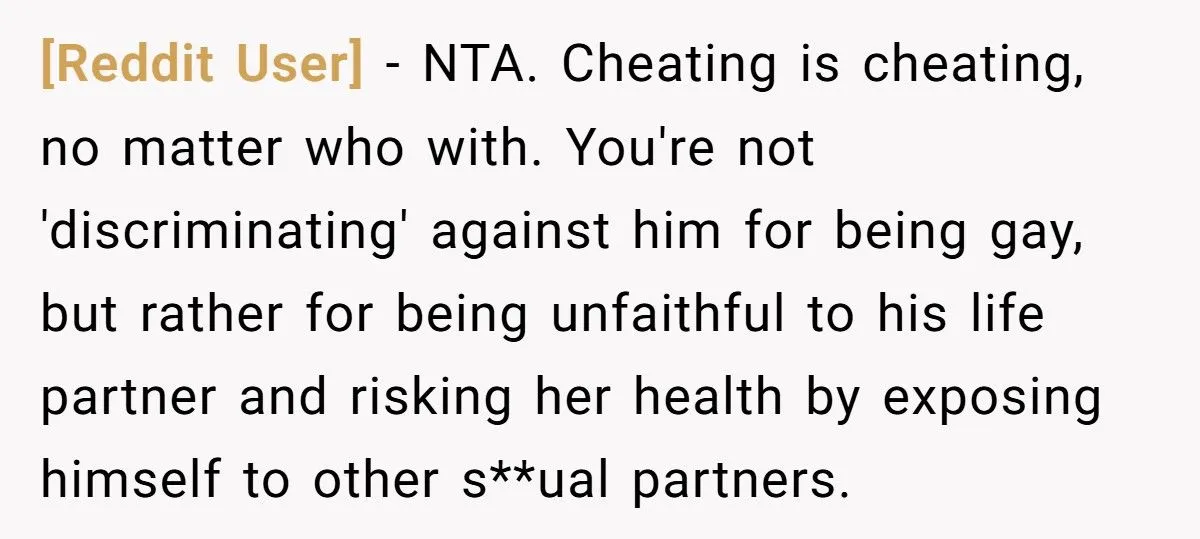 He Tried to Justify His Secret Relationship as ‘Finding Himself’ - His Brother Refused to Excuse the Betrayal