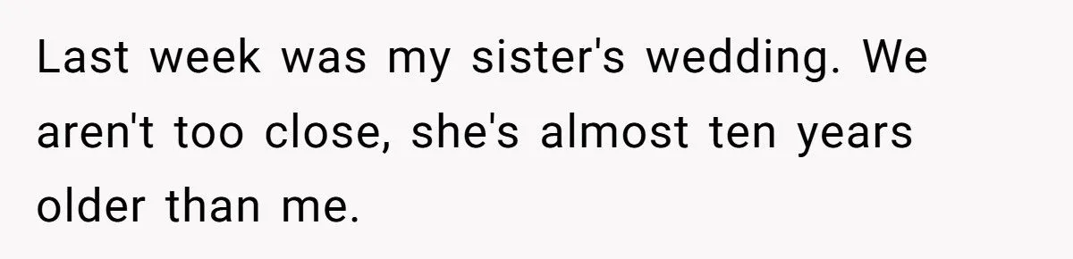 A Newly Sober Woman Accidentally Sparked a Pregnancy Rumor at Her Sister’s Wedding