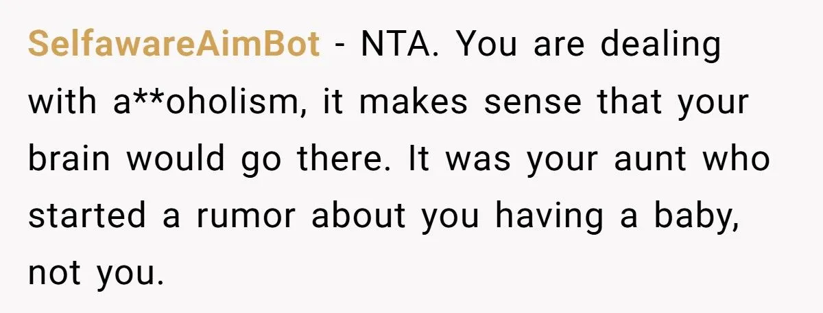 A Newly Sober Woman Accidentally Sparked a Pregnancy Rumor at Her Sister’s Wedding