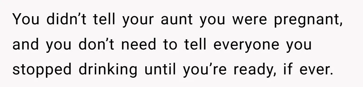 A Newly Sober Woman Accidentally Sparked a Pregnancy Rumor at Her Sister’s Wedding