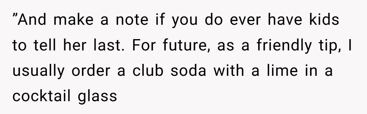 A Newly Sober Woman Accidentally Sparked a Pregnancy Rumor at Her Sister’s Wedding