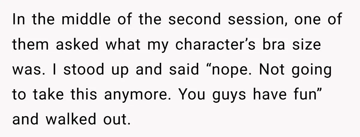 Woman Walks Out of Coworker’s D&D Game After Facing Harassment