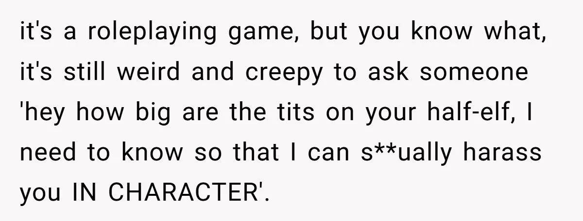 Woman Walks Out of Coworker’s D&D Game After Facing Harassment