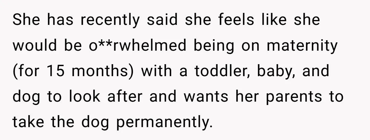 This Wife Wants to Give Away the Dog She Insisted On - Husband Refuses, and Family Tension Explodes